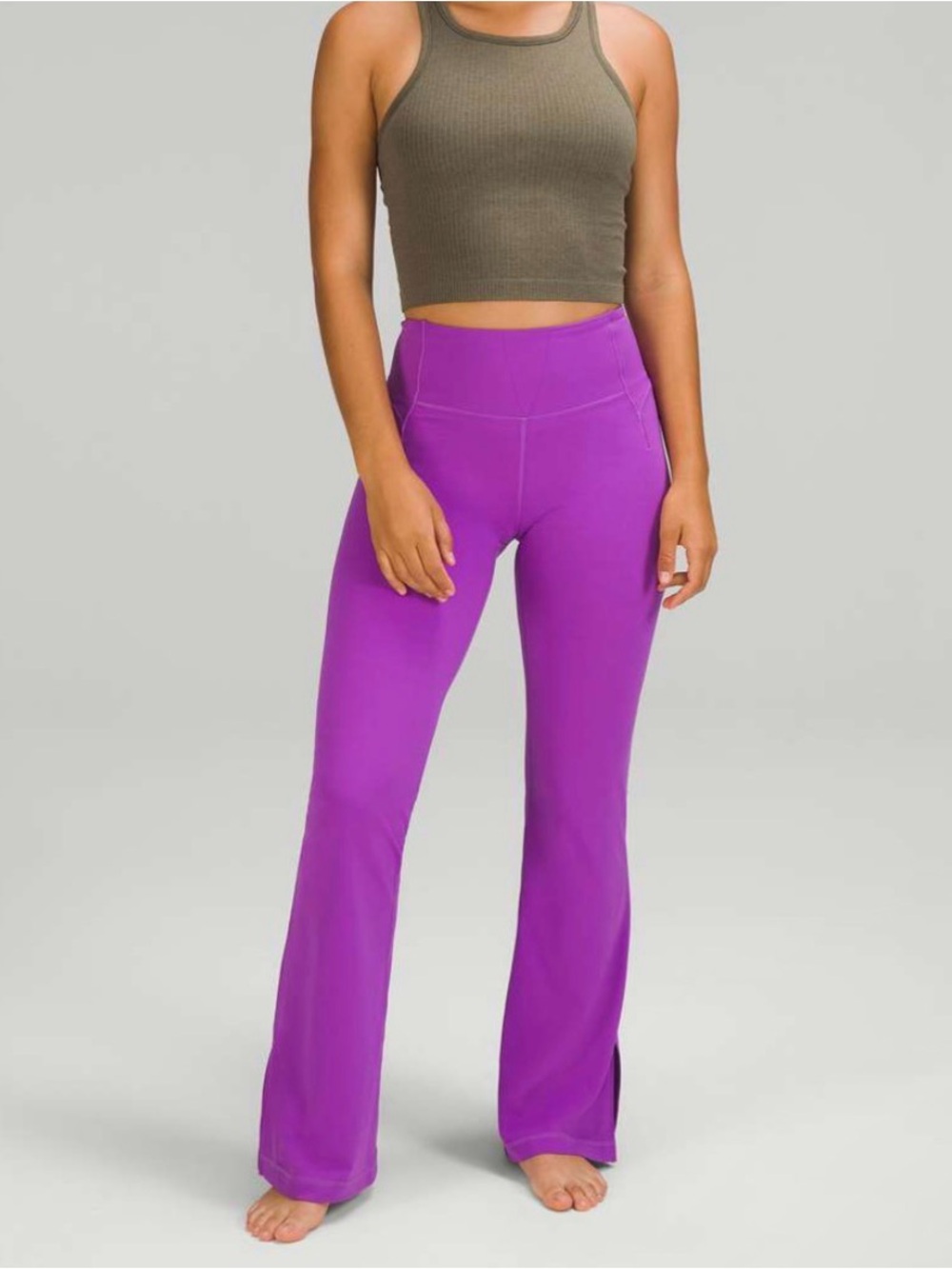 lululemon athletica Violet Flare groove Pants
